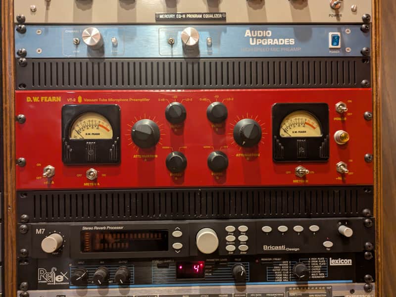 D.W. Fearn VT-2 Dual Channel Tube Mic Preamp image 1