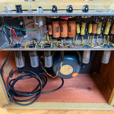 1956 Fender Tweed Deluxe 5E3 - Collector Grade image 12