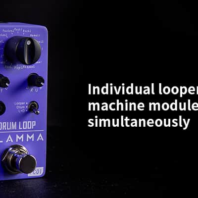 FLAMMA FC01 Drum Looper Pedal Loop 20Min Recording 16 Drum Grooves Tap Tempo,price include the import duty to US buyer image 11