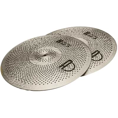 Agean Cymbals 13" Flat R X-tra Silent Low Noise(Low Volume) Hi-hat image 5