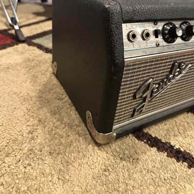 Fender Bandmaster "Drip Edge" 50-Watt 2-Channel Guitar Amp Head 1968 - 1969 Silverface image 5