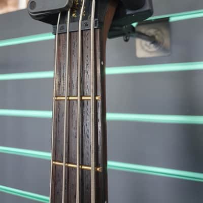 Warwick Streamer LX Jazzman Burgundy Red Oil 2003 Electric Bass Guitar image 10