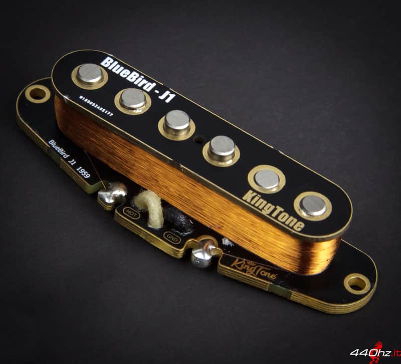 King Tone Guitar Bluebird J1 Stratocaster Pickup Set - SRV King Tone Guitar Bluebird J1 Stratocaster Pickup Set - SRV