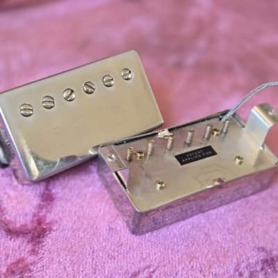 Gibson CustomBucker Pickups Set - Custom Shop Les Paul ’59 R9, Complete Harness LUXE PIO BB Caps ~ Custom Buckers PAF image 15