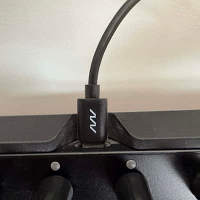 Pair of Intech Studio EN16 16-Encoder [Series 2 – Detent Encoder] MIDI Controllers, plus case, and 3D printed stands image 7