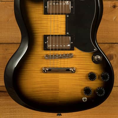 Epiphone SG Tribute Plus | Vintage Sunburst image 9