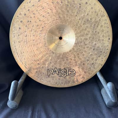 Paiste 15" Signature/Vintage Paiste 2002 Custom Hybrid Hi-Hats | Signature Medium Light Top (1075g) | 1982 Paiste 2002 Heavy Bottom (1264g) image 4