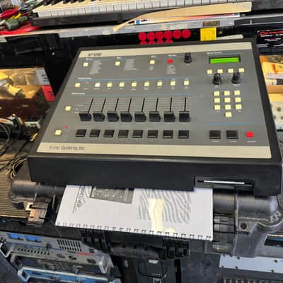Original BLACK Emu SP1200 Sampling Drum SP-1200 reissue E mu vintage Big Knobs w/case ARMENS image 4