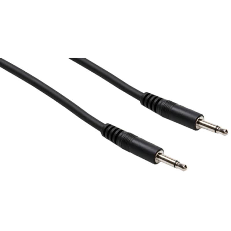 Hosa CMM-303 Cable 3.5mm TS to Same 3ft image 1
