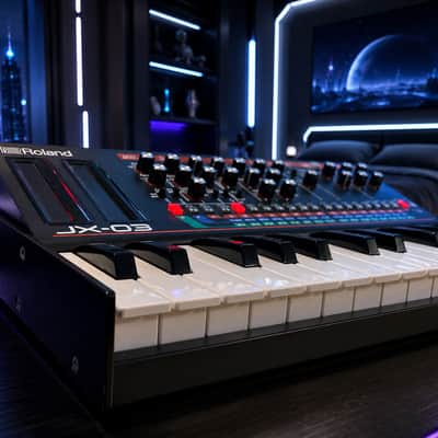 Roland JX-03 Boutique Synth + K-25m Keyboard | Ready to Play • USB Cable & Fresh Batteries Included image 2