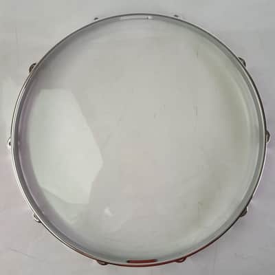 Gretsch 14" Die-Cast 10-Lug Snare Drum Resonant Rim/Hoop Vintage Chrome#4158 70s image 5