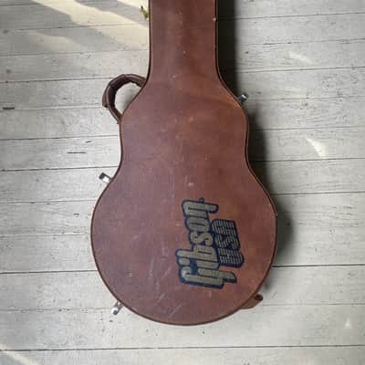 Mavis Tokai Les Paul Custom LC 1985 - GLOSS BLACK - w/Vintage GIBSON Brown Hardshell Case image 15