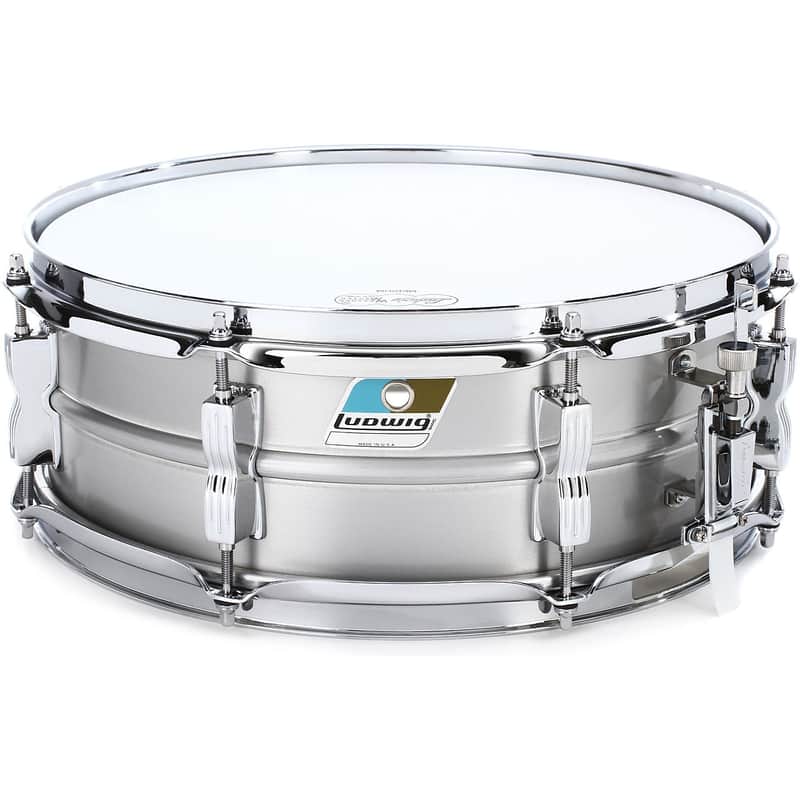 Ludwig LM404C Acrolite Classic 5x14" Aluminum Snare Reissue image 1