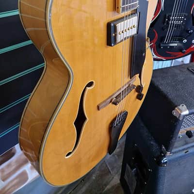 Epiphone Emperor Regent Gloss Natural 2008 Hollow Body Electric Guitar image 3
