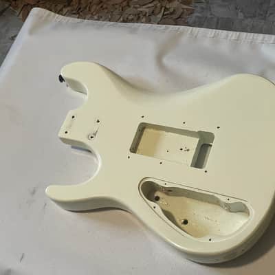 2021 Indonesian Kramer Nightswan Aztec Marble Guitar Body Floyd Ready 24.75" image 13