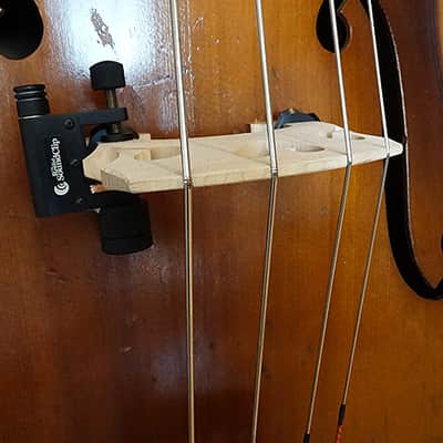 Kay C-1 Upright Bass 1953, very nice, with Realist PU, bow, bag image 2