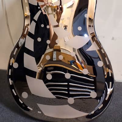 National Reso-Phonic Style 1 EXPLODING PALM Tricone 2023 Mirror Nickel On Brass - IN STOCK NOW! image 4