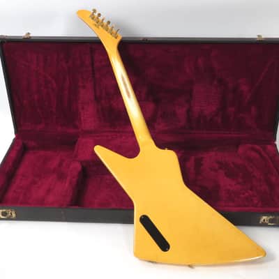 1983 Gibson Explorer Korina Heritage Series - Rare Original Ivory White Finish! - Shaw Pickups - Original Case image 3