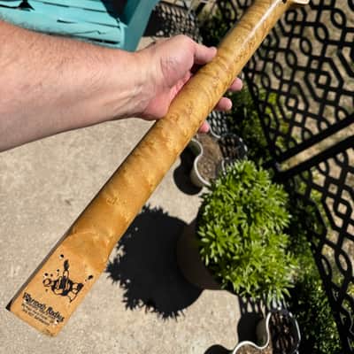 Late 80s Warmoth Telecaster Tele Birdseye Maple Neck Floyd Compound Radius Clapton Profile image 18