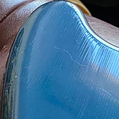Original Vintage 1969 USA Fender Mustang Lake Placid Blue Competition w/ OHSC. '27' Serial Prefix Kurt Cobain Nirvana image 11