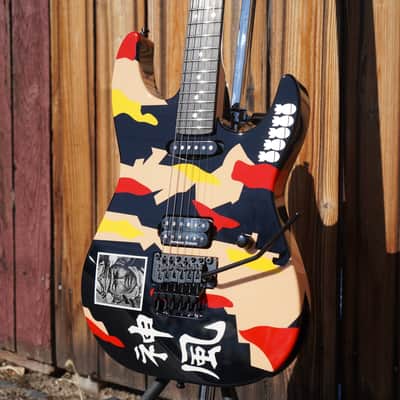ESP CUSTOM SHOP George Lynch Kamikaze-I Custom (8.25 lbs Swamp Ash body) 6-String Electric Guitar w/ Case image 10