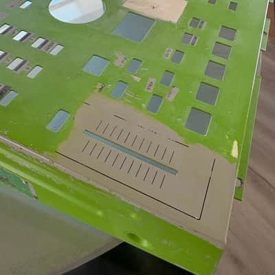 Akai MPC2000 original face plate chassis cover upper case for project image 7