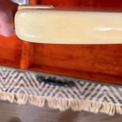 Fender Mustang Guitar with Rosewood Fretboard 1964 - 1969 - Olympic White image 10