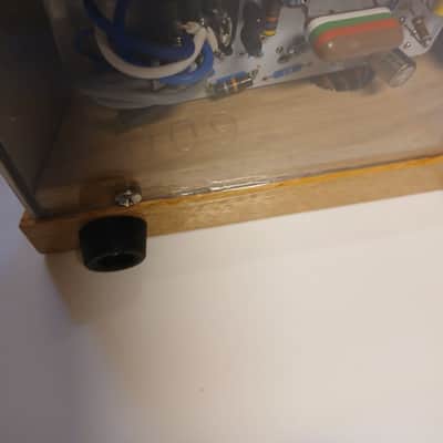 Plurasculp plurabender Plura Bender NPN – OC140 Germanium Fuzz (Handbuilt, External Bias Control) 2026 - Alumium wood and perspex image 4