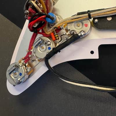 Stratocaster Custom 7 position pickups Loaded Pickguard imagen 7