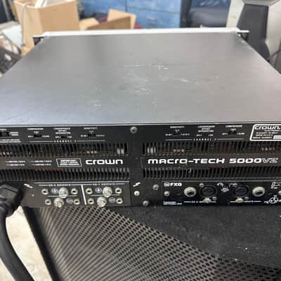 Crown Macro-Tech 5000VZ 2 Channel Power Amplifier - READ - PARTS ONLY (#6482) image 8