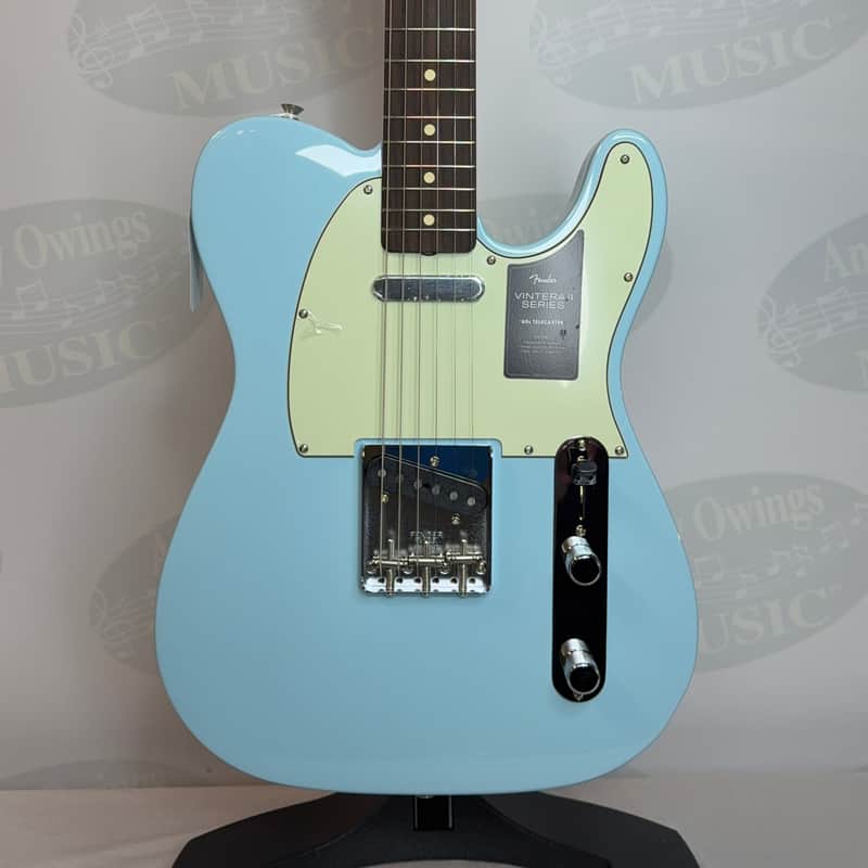 Fender Vintera II '60s Telecaster with Rosewood Fretboard - Sonic Blue image 1