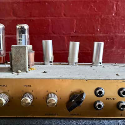 Marshall JTM100 Head HENDRIX JOURNEY Black 1966 image 5