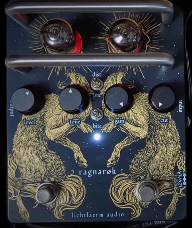 Lichtlaerm Audio Ragnarok Tube Distortion/OD Pedal image 1
