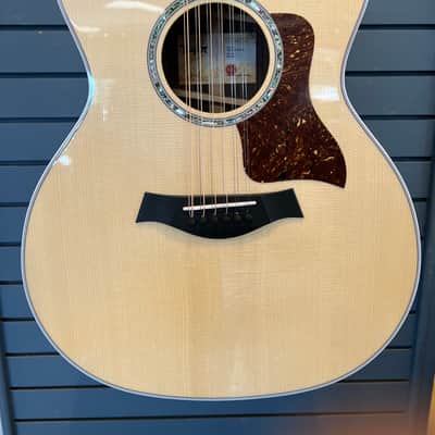 Taylor 454ce 12-String Acoustic-Electric Guitar Natural image 1