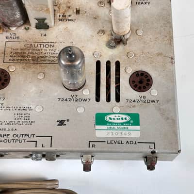 HH Scott 310E Stereomaster Wideband FM MPX Tube Tuner image 7