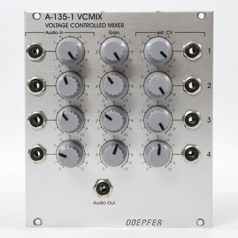 Doepfer A-135-1 VCMIX Voltage Controlled Mixer image 1