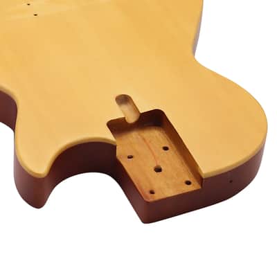 guitar body okoume wood classic guitar barrel image 4