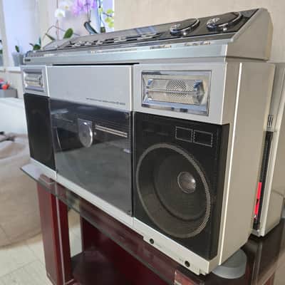 Sharp VZ-2000 Super Rare Vintage 1980 Vinyl Cassette Boombox Serviced Warranty image 12