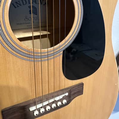 Indiana S-SCOUT-N Dreadnought Shape Spruce Top 6-String Acoustic Guitar - Natural image 5
