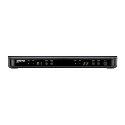Shure BLX288/SM58 J11 Frequency Band Wireless Dual Microphone System (Silver) image 5