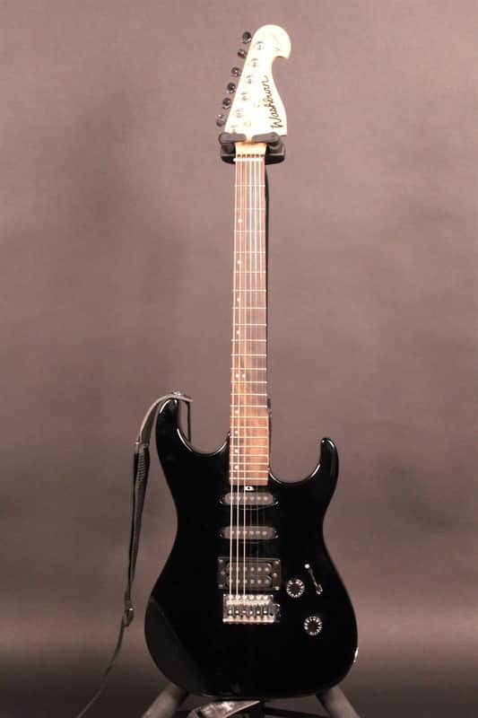 Washburn X-Series HSS Strat Copy w/gigbag 2000's Black | Reverb