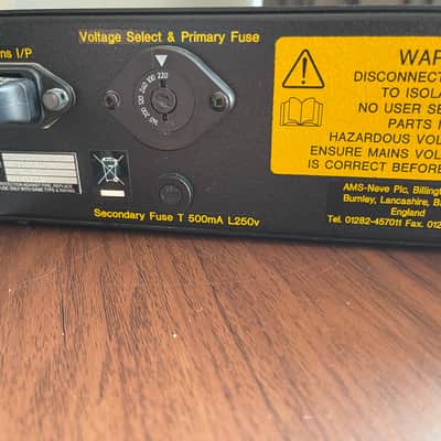 AMS Neve 33609/JD Stereo Compressor Limiter Original UK-Made image 8