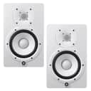 Yamaha HS7W 100-Watt 6.5" Powered Studio Monitors in White (Pair)
