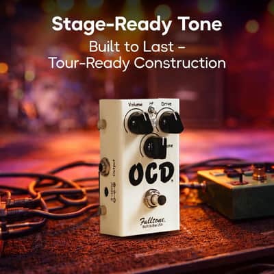Fulltone OCD V2 Guitar Overdrive Pedal with HP/LP Tone Switch, MOSFET Clipping, Buffered Bypass – Made in USA image 4