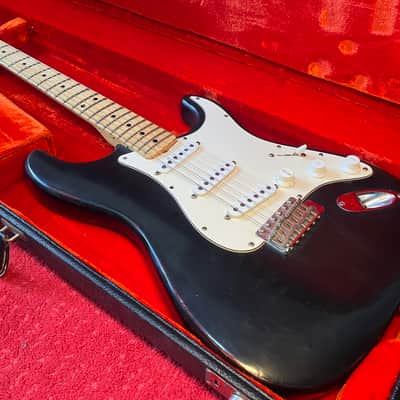 Fender Stratocaster 1979 - Black Refinished image 1