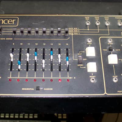 ARP 1601 Sequencer (vintage) Black/Gold - All New Sliders image 2