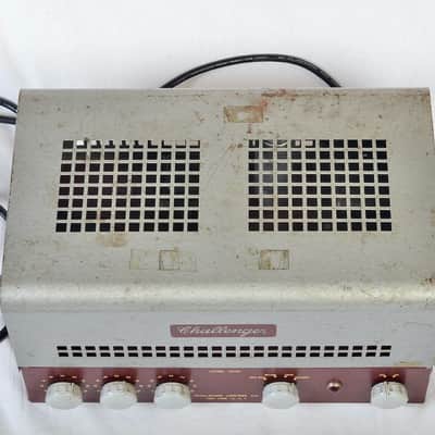 Modded Challenger Amplifier Co. CH30 - now a guitar amp head 1950's image 2