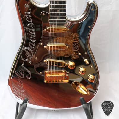 1993 Fender Custom Shop 90’th Anniversary of Harley Davidson Motorcycles Stratocaster image 12