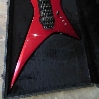 1980's Kramer Voyager Red w/hardshell case image 5