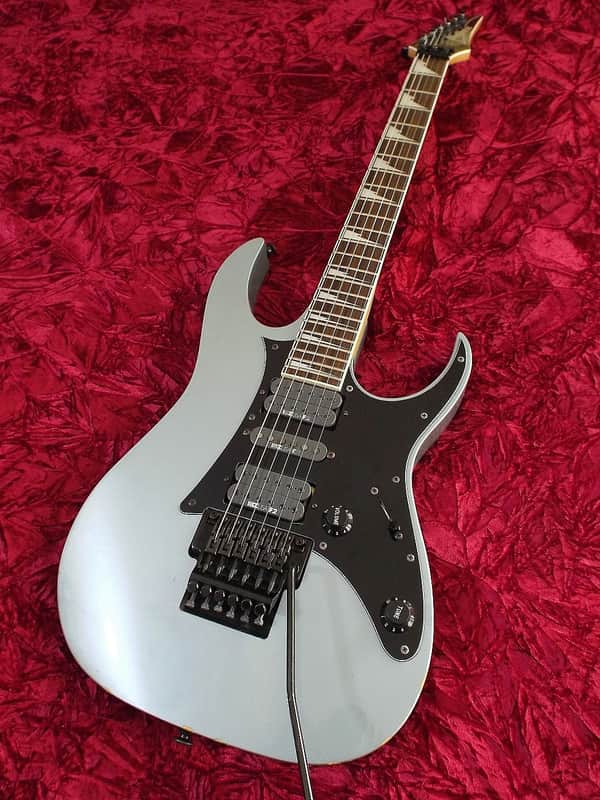 Ibanez USA RG 750 Vintage 1989 Violet Pearl VP Wizard Sharktooth